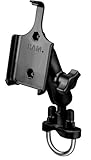 RAM-B-149Z-AP9U RAM MOUNT ram-b-149z-ap9u Motorrad Active Holder Schwarz Halter (Handy/Smartphone, Motorrad, Active Holder, schwarz, Aluminium, iPhone 4/4S)