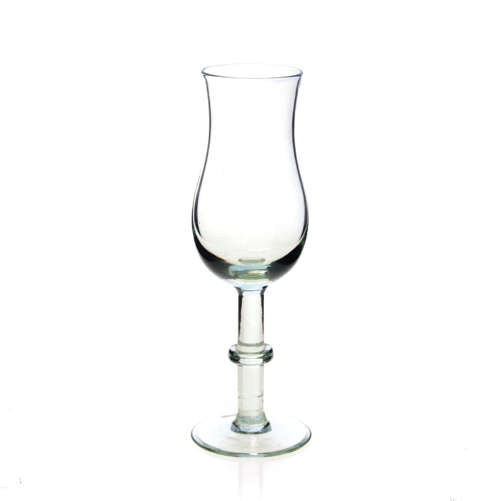 Ngwenya Glass Fair Trade unique Reuben Sherry/Port flute (Pair) - RR-8