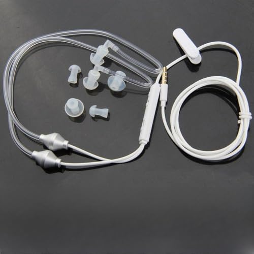 Best Air Tube, Anti-Radiation Earbuds with EMF Protection for Cell iPhones, iPad, Smartphone or Other Portable Devices from Out-On-A-Whim, Protect Yourself by Using Anti-Radiation Headphones Now!