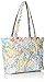 Vera Bradley Women's Cotton Small Vera Tote Bag, Rain Forest Canopy - Recycled Cotton, One Size