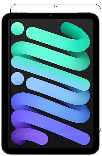 Al-HuTrusHi Screen Protector compatible with iPad mini 7 (A17 Pro, 2024 Model, 7th Generation) / mini 6 (2021 Model, 6th Generation), 8.3-Inch, Tempered Glass Film