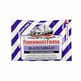 Fisherman's 25g Friend Blackcurrant Flavour Lozenges with Sweeteners by Lofthouse's