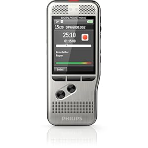 Philips DPM6000 Digitales Diktiergerät Aufnahmegerät,
