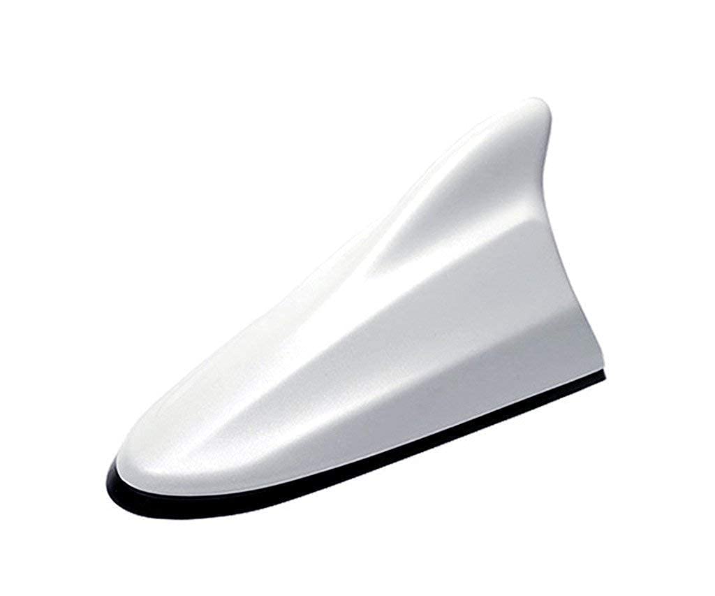 FieryFrost White Shark Fin Signal Receiver Antenna Universal for All Cars-image-10