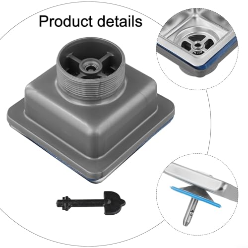 Colador cuadrado para cocina de acero inoxidable 110 mm miniatura 6