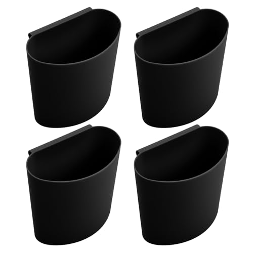 4 Piezas Cesta De Almacenamiento Colgante, Caja De Almacenaje Para Colgar, Accesorios Para Carrito Rodante, Organizador De Cama Para Carrito Rodante, Accesorios, Ganchos Negro 4 Piezas Cesta De Almacenamiento Colgante, Caja De Almacenaje Para Colgar, Accesorios Para Carrito Rodante, Organizador De Cama Para Carrito Rodante, Accesorios, Ganchos Negro