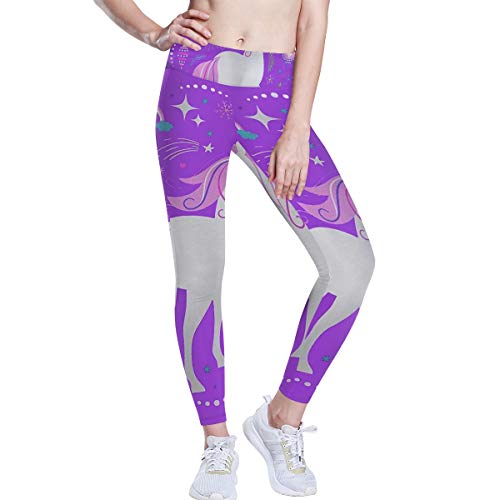 Slhfpx yoga pants unicorn womens high waisted home workout leggin…