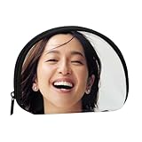 中村アン (2) ポリエステル製 貝殻型 随身迷?零?收?包 おしゃれ シンプル コンパクト 防水 小銭・小物収納 化粧収納バッグ