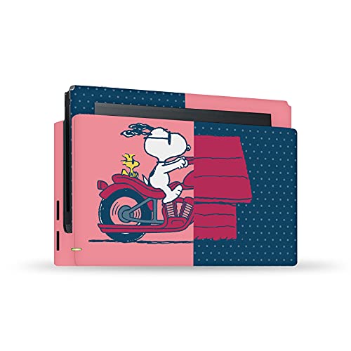 Peau Autocollant Nintendo Switch Peanuts Snoopy et Woodstock Vinyle de Jeu par Head Case Designs