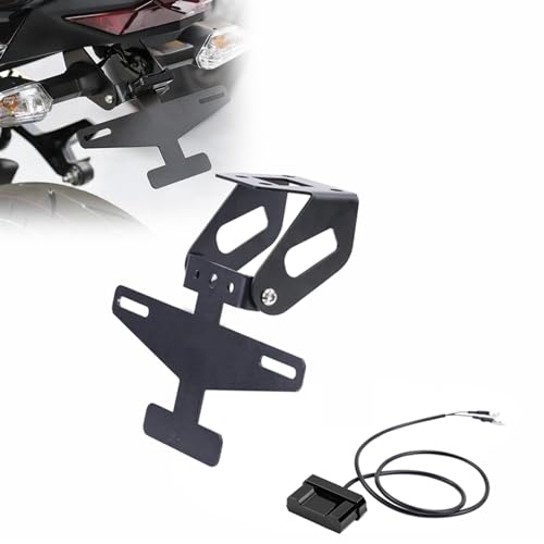Support de plaque moto Kawasaki Z400 éliminateur garde-boue arrière 18-22
