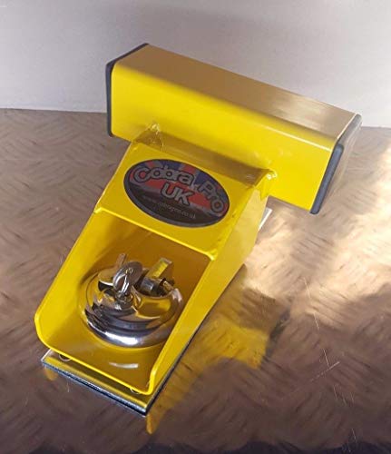 The Original Garage Door Defender Lock System Yellow *Includes Padlock & Fitting Bolts*