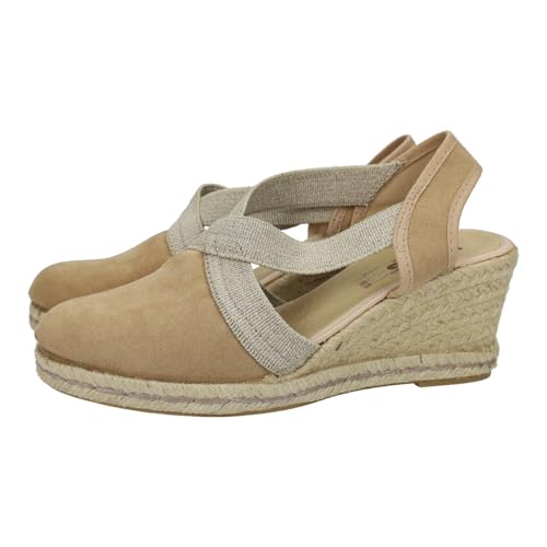 Espadrilles compensées Kokis idéales pour vos promenades et soirées d'été