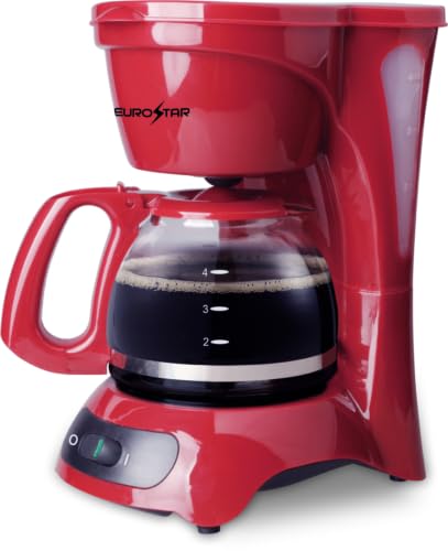 EUROSTAR ECM621R 4-Cup Coffee Maker