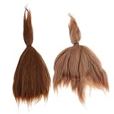 . Hohe Qualität und 100% reines Mohair; Sieht aus wie echt feines Babyhaar.