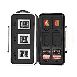 PRO STUFF Memory Card case 6 x SD/microsd SWT1802 & 3X XQD
