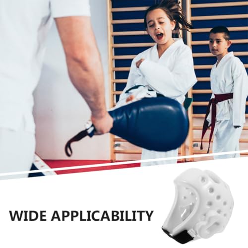 Casco de boxeo ajustable para kárate y ejercicio de adultos PU 3