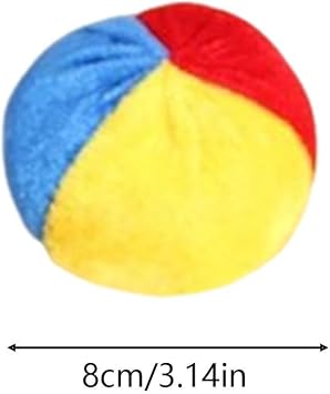 Footbag Sack for Adults 10-Piece Multicolor Portable Funny