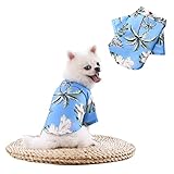 【Tema hawaiana de verano】Las camisas de verano para mascotas son de estilo hawaiano, verás motivos de estilo clásico, cocoteros y flores y mucho más. Están decoradas en colores brillantes y vibrantes y pueden llevarse fácilmente en verano. Haz que tu mascota sea más encantadora y fresca con estas hermosas impresiones.