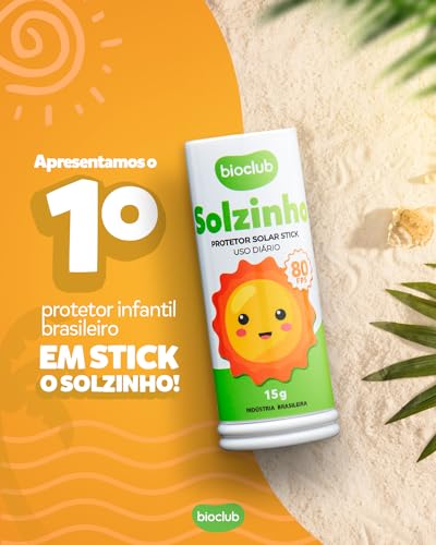 Protetor Solar em bastão Solzinho 15gr
