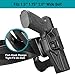 Taurus TH9 Holster, OWB Holster Fit: Taurus TH9 / TH9C Pistol, Outside Waistband Carry Paddle Holster for Taurus TH9C. Level II Retention with Index Finger Release, Right Hand,360 Degrees Adjustable