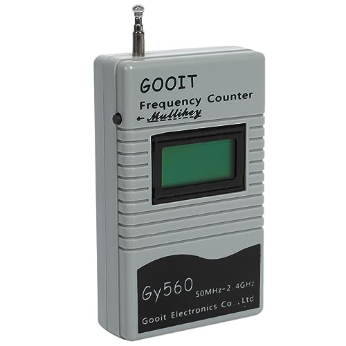 Medidor de frecuencia GY560 para solucionar interferencias en radios de 2.4 GHz