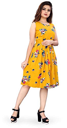 Image of AA Creation Women's Skater Knee Length Dress