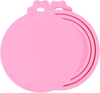 2 packs Pet Food Can Lids,Cute Food's Safe BPA-Free & Dishwasher Safe, Can Covers Most Standard Size Dog and Cat Canned