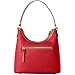 Dooney & Bourke Shoulder Bags, Pebble Grain Leather Hobo Purses for Women - Red