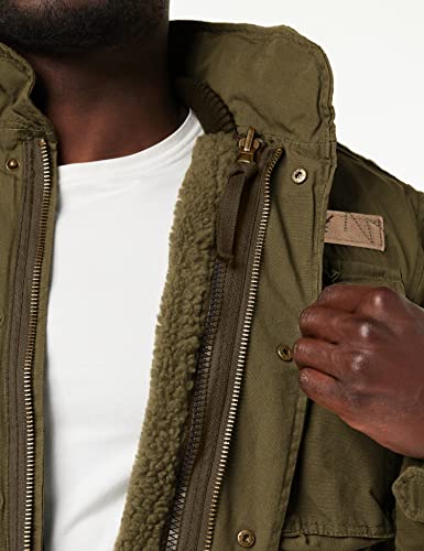 Brandit M65 Giant Parka pour homme Veste d’hiver - Vert - XXXXXX-Large - Image 4