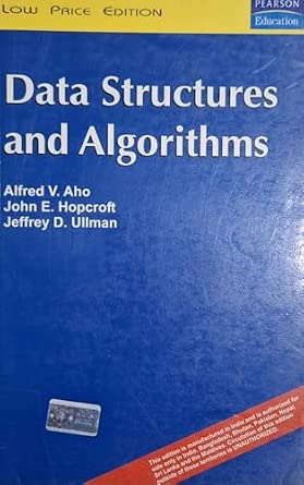 Amazon.in: Buy Data Structures and Algorithms Book Online at Low Prices ...