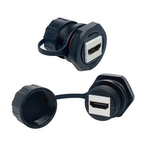 Conector HDMI Impermeable Panel Mount 2 pcs PENGLIN miniatura 1