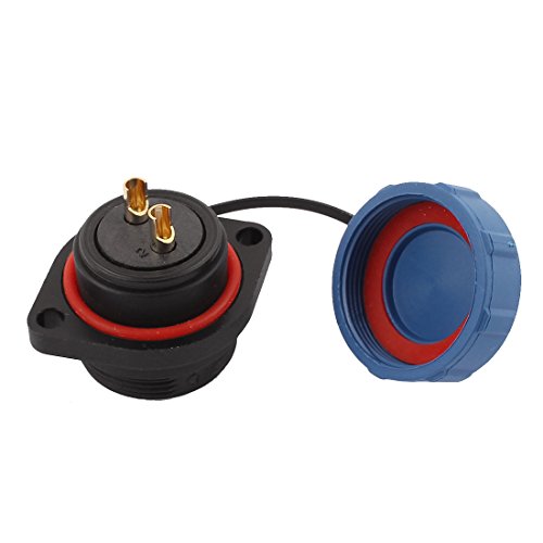 Aexit AC 500V 2 Polos SP2113/S Conector Aviación Impermeable miniatura 2
