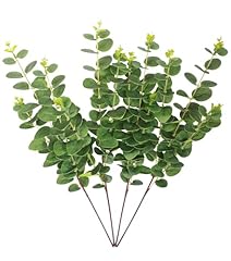 E:4pcs 31" Tall Green Eucalyptus