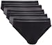 Produktbild Amazon-Marke: find. Herren Slip aus Baumwolle, 5er-Pack, Mehrfarbig (Black X3, Charcoal X2), L, Label: L