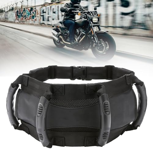JicSuXi Alça de Assento de Motocicleta Genérica, Alça de Passageiro de Motocicleta Resistente, Alça