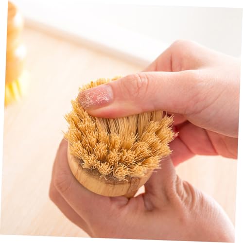 Brosses à pot en poils Healvian : 2 ensembles de vaisselle - 8