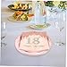 MAGICLULU 1set Disposable Party Dessert Plates Napkins Birthday Theme Thick Paper Trays for Celebrations Events Gatherings Convenient Dinnerware