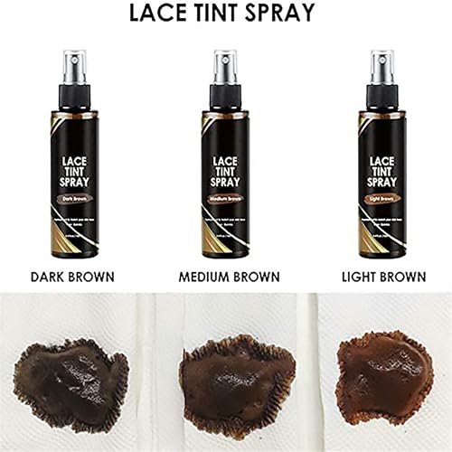 Grospe Lace Tint Spray para Cierres, Marrón Claro Cálido 100ml miniatura 4