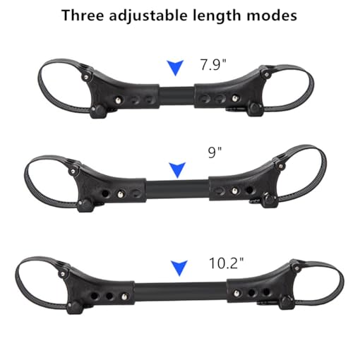 Image of Universal Stroller Cart Connectors Stroller Side by Side Pushchair Connectors Twin Stroller Connectors, Pack of 3
