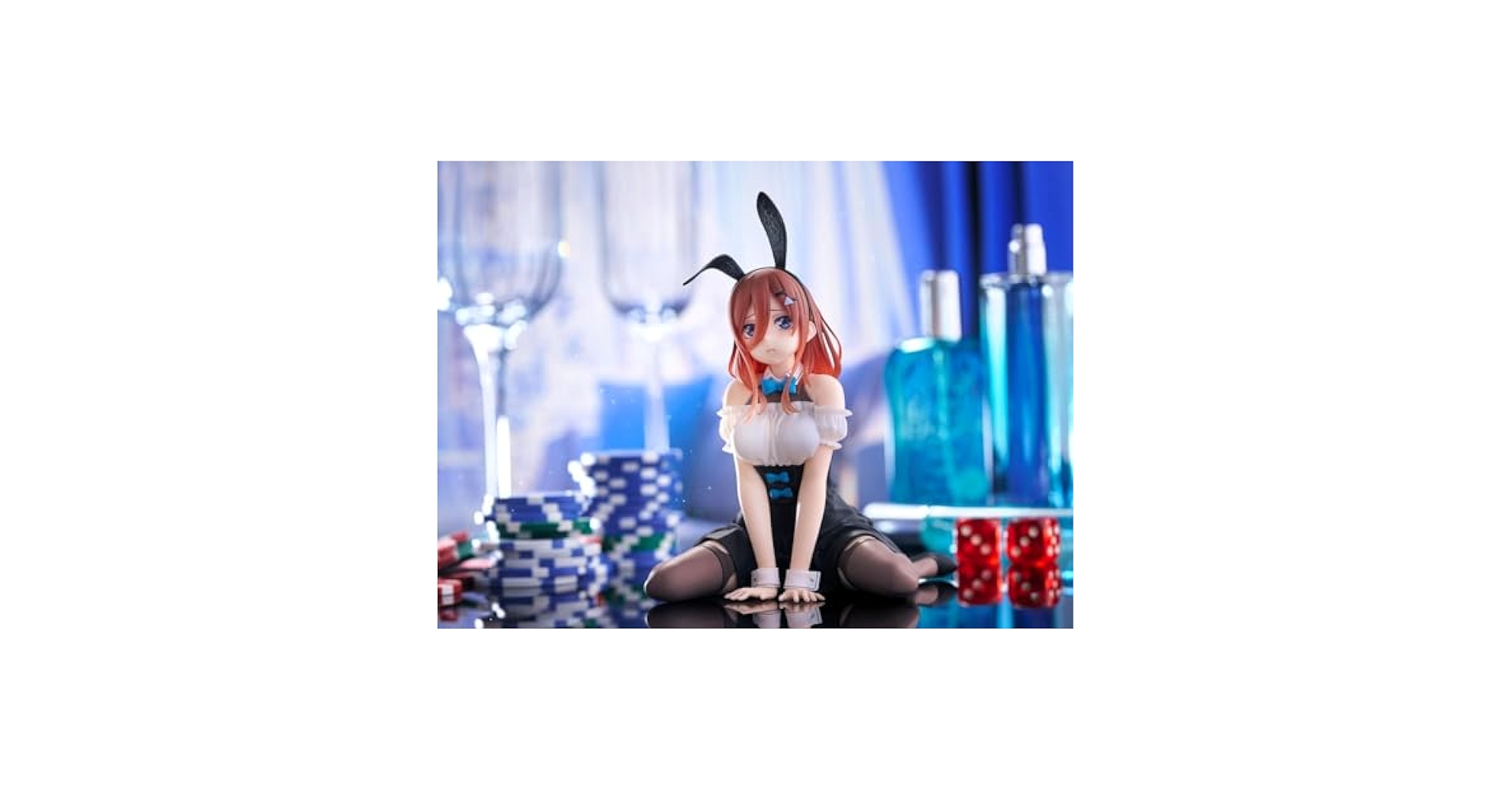 a*k様 中野三玖 バニー　desktop cute リペイント　フィギュア 五 五等分の花嫁 Desktop Cute フィギュア 中野三玖 バニー ver ①