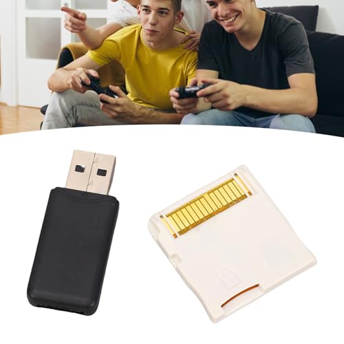 VBESTLIFE Videospiel -Flash -Karte, 2025 New ASIC Chip Video Game Flash -Karten, die mit der NDS 2DS 3DS -Serie Kompatibel Sind, Enthalten Kartenleser (White)