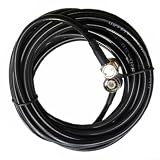 Alcance extendido de 15 pies: este cable de antena mide 15 pies de longitud, lo que te permite conectar tus dispositivos sin restricciones ni desorden.
