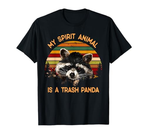 Camiseta Vintage My Spirit Animal Is A Trash Panda Camiseta