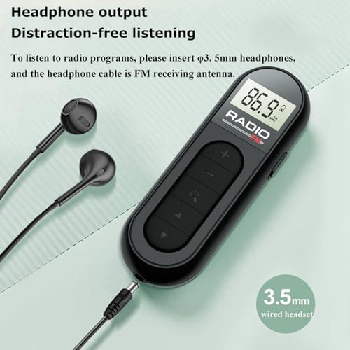 Radio de poche rechargeable pour ne plus manquer vos stations en voyage