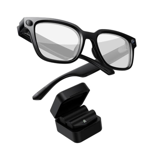 Rokid AI Glasses Style Pack,Smart Audio Glasses with Camera & Power Capsule