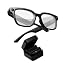 Jet Black/Clear Lenses