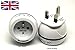 Produktbild Reise-Adapter FRANKREICH auf Großbritannien GB/England/UK  Palette bulle- bb0165  LTE Design  Leach Travel Europa