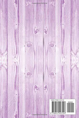 Elegant Cute Purple hearts A5 Notebook, Diary Wooden Design, Journal with Extra Thick Lines, Premium Thick Paper 120 GSM - Image 2
