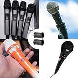 2 Pcs Microphone Shock Mount Spacer Rubber Mic Shock Mounts Tube Sleeve Washer Leather Pad Microphone Accessories for Most Cameras - Image 5