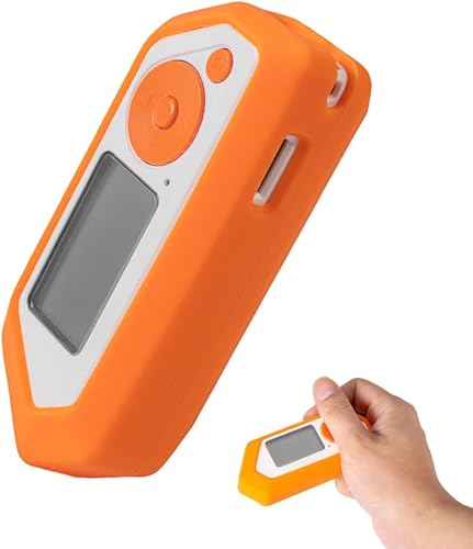 Preisvergleich Produktbild Silikon Hülle für Flipper Zero / Stoßfeste, weiche Spielekonsolen-Schutzhülle / Kratzfeste Spielekonsolen-Abdeckungen, Zubehör für Flipper Zero (Orange)